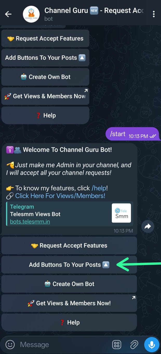 Post Creator Interface