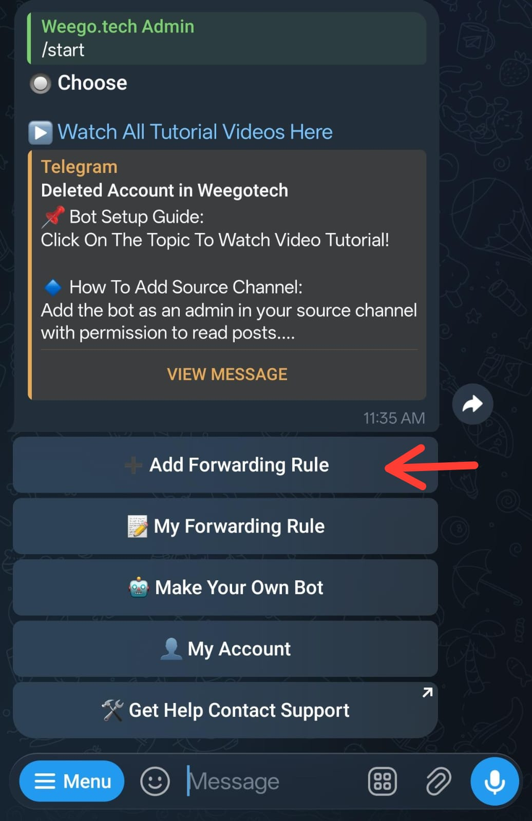 Choose Bot Mode - With Bot screenshot