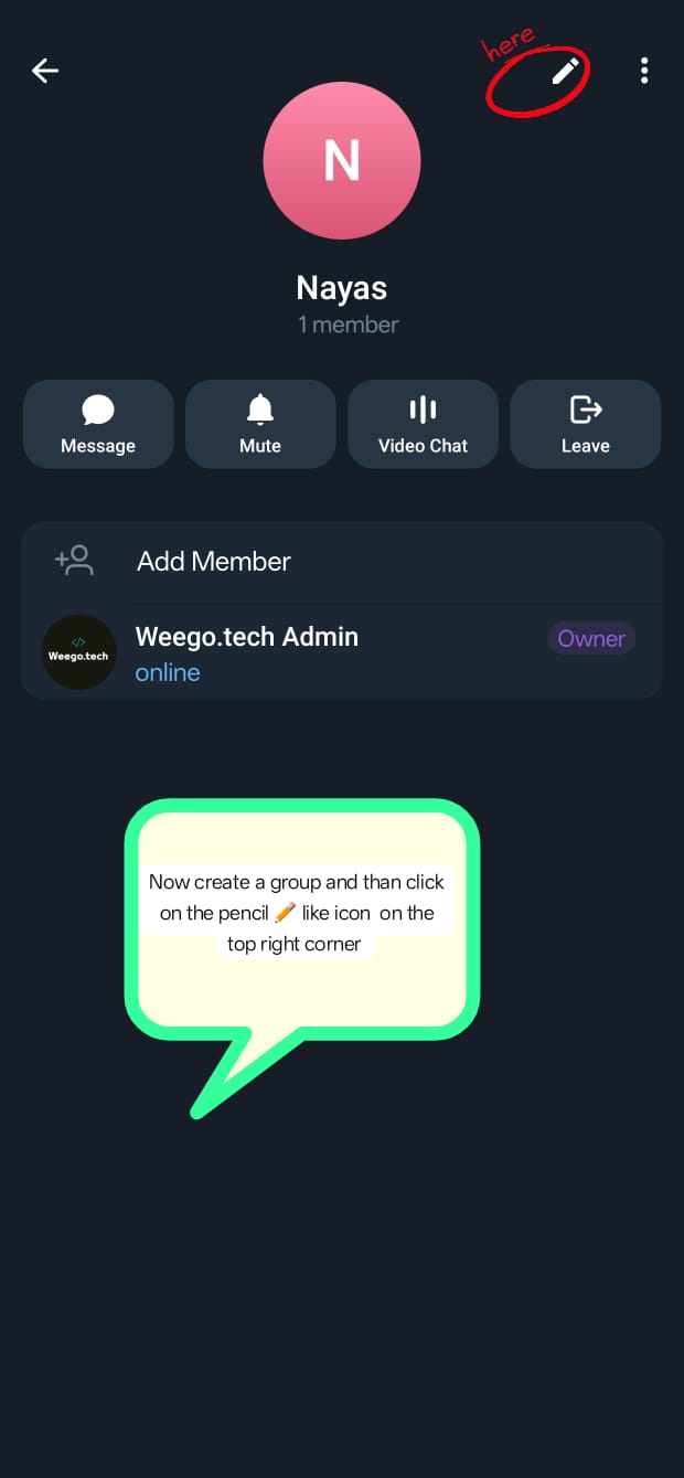 Enable Topics in Group Settings